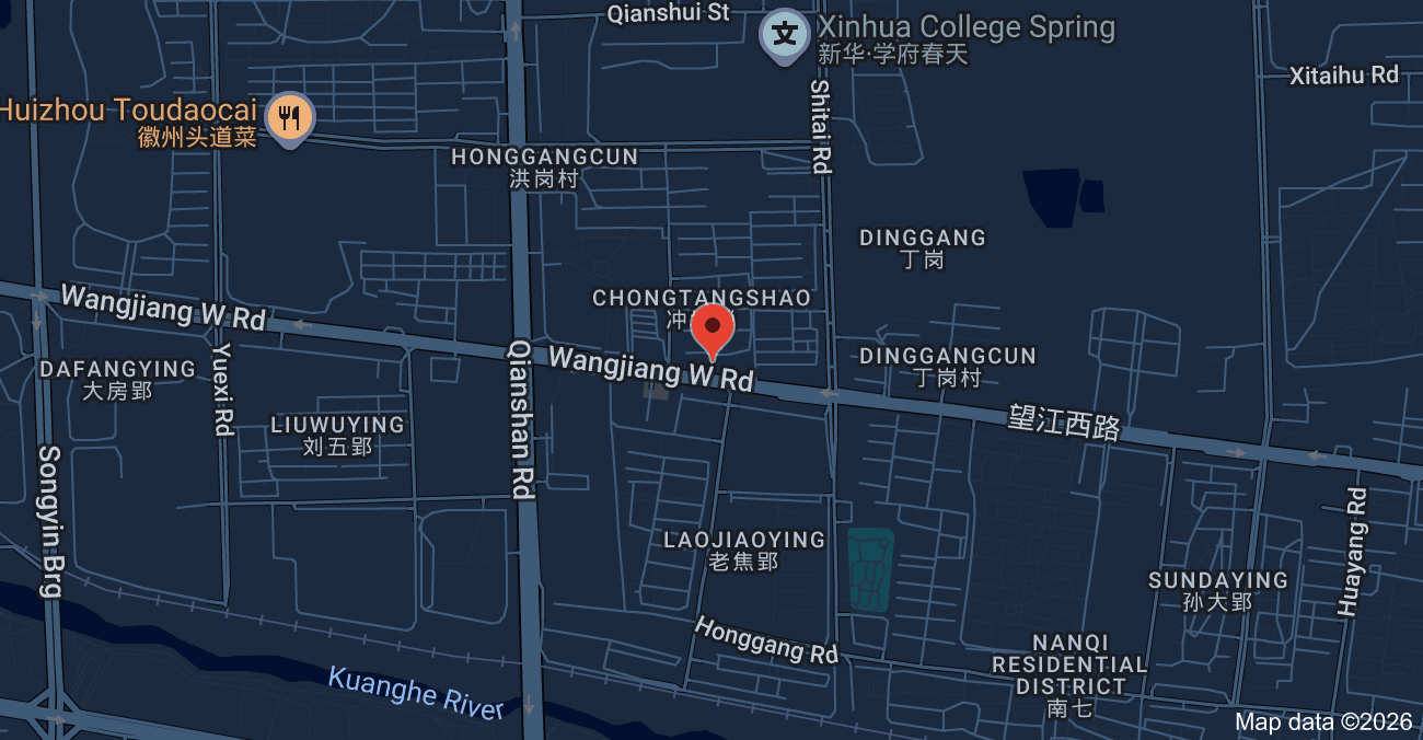 Force Machining location map