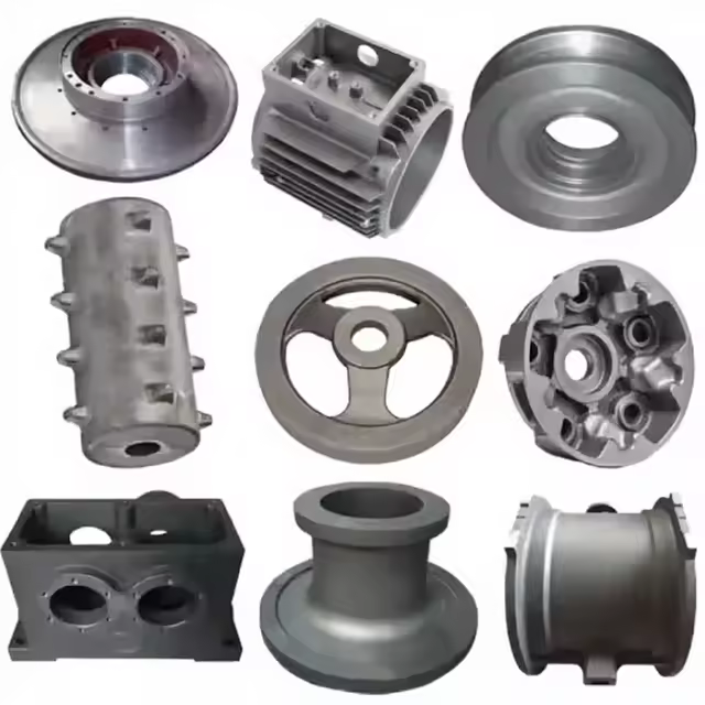 Large Box-Type Sand Cast Machinery Frame
